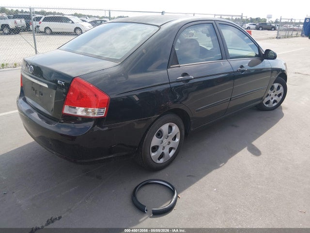 45012058 :رقم المزاد ، KNAFE121075392026 vin ، 2007 Kia Spectra Ex مزاد بيع
