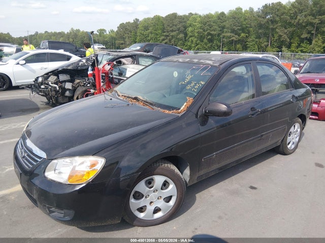 45012058 :رقم المزاد ، KNAFE121075392026 vin ، 2007 Kia Spectra Ex مزاد بيع