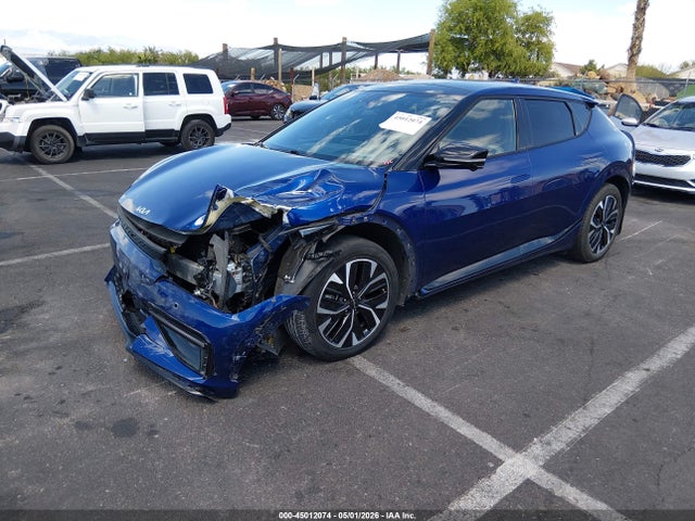 2022 Kia Ev6 Gt-line მანქანა იყიდება აუქციონზე, vin: KNDC44LA7N5054287, აუქციონის ნომერი: 45012074