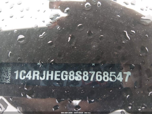 1C4RJHEG8S8768547 Jeep Grand Cherokee Summit 4x4