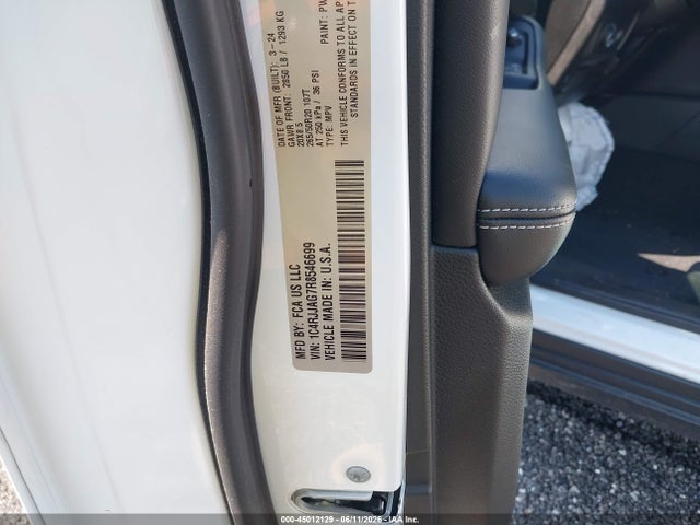 Aukcja sprzedaży 2024 Jeep Grand Cherokee L Altitude X 4x2, vin: 1C4RJJAG7R8546699, numer aukcji: 45012129