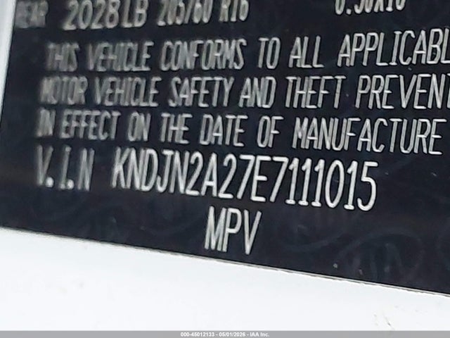 KNDJN2A27E7111015 KIA Soul !
