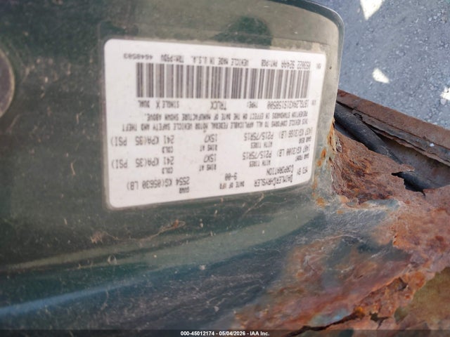 Aukcja sprzedaży 2001 Dodge Dakota Slt/sport, vin: 1B7GL2AX31S158500, numer aukcji: 45012174