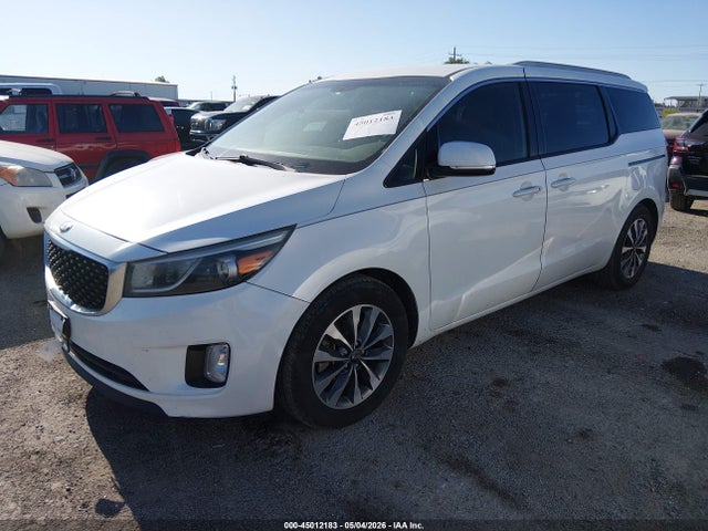 45012183 :رقم المزاد ، KNDMC5C10F6036142 vin ، 2015 Kia Sedona Sx مزاد بيع