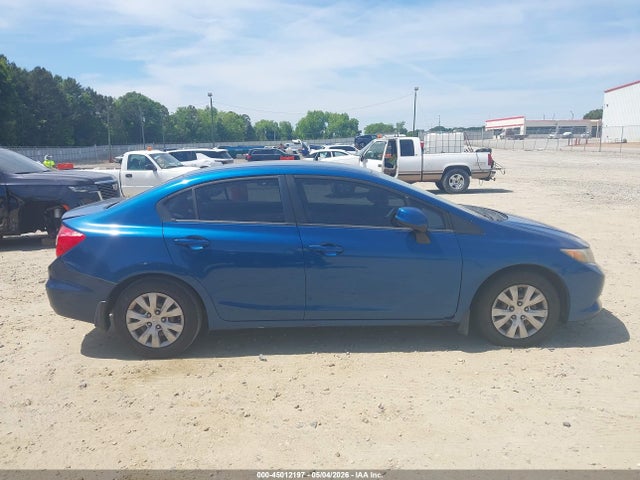 Aukcja sprzedaży 2012 Honda Civic Lx, vin: 2HGFB2F53CH579358, numer aukcji: 45012197