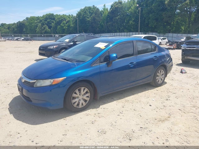 Aukcja sprzedaży 2012 Honda Civic Lx, vin: 2HGFB2F53CH579358, numer aukcji: 45012197