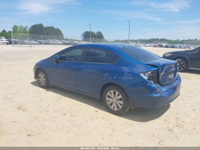 Aukcja sprzedaży 2012 Honda Civic Lx, vin: 2HGFB2F53CH579358, numer aukcji: 45012197