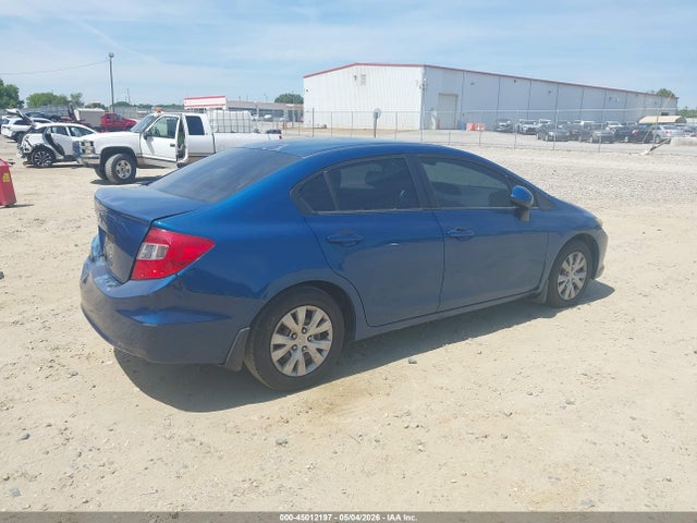 Aukcja sprzedaży 2012 Honda Civic Lx, vin: 2HGFB2F53CH579358, numer aukcji: 45012197
