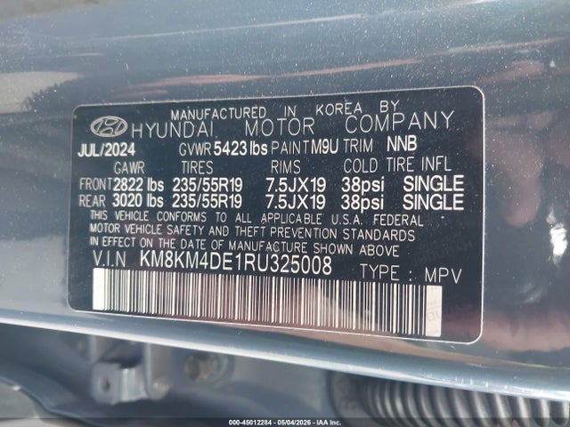 Hyundai IONIQ 5 SE 2024 KM8KM4DE1RU325008 Image 9