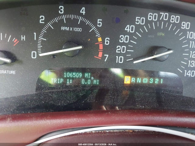Aukcja sprzedaży 1998 Buick Park Avenue, vin: 1G4CW52K8W4602536, numer aukcji: 45012354