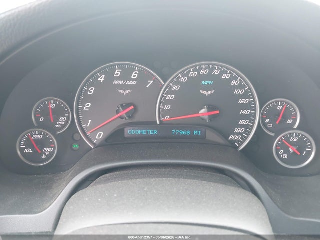 Aukcja sprzedaży 2006 Chevrolet Corvette, vin: 1G1YY25U565118858, numer aukcji: 45012357
