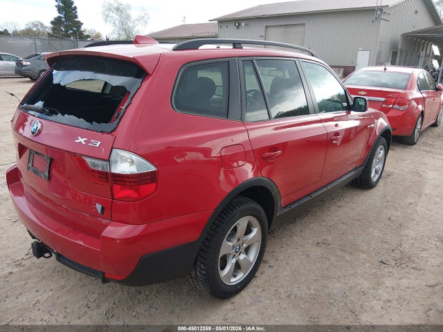 Продаж на аукціоні авто 2007 Bmw X3 3.0si, vin: WBXPC93487WE78267, номер лоту: 45012359