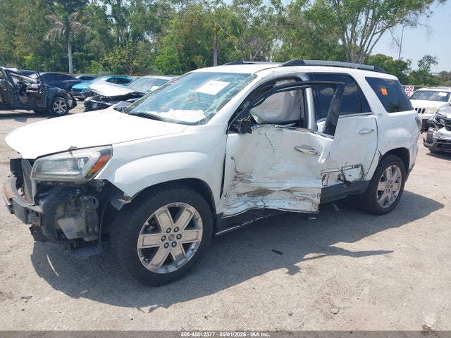 45012377 :رقم المزاد ، 1GKKRSKD4HJ113227 vin ، 2017 Gmc Acadia Limited مزاد بيع