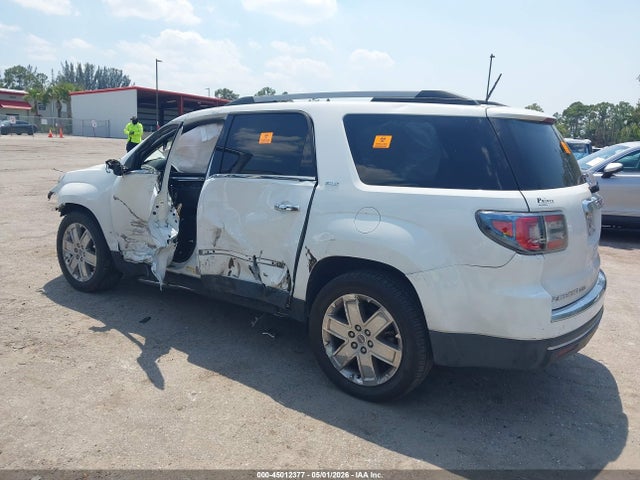 45012377 :رقم المزاد ، 1GKKRSKD4HJ113227 vin ، 2017 Gmc Acadia Limited مزاد بيع