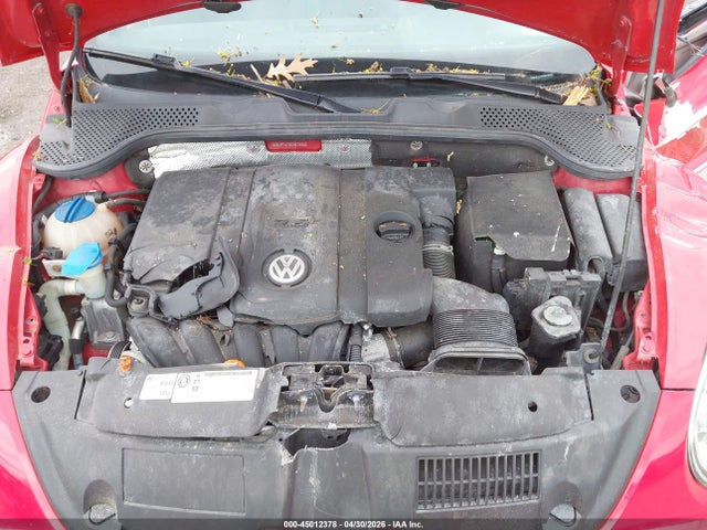 Продаж на аукціоні авто 2012 Volkswagen Beetle 2.5l, vin: 3VWJP7AT9CM619325, номер лоту: 45012378