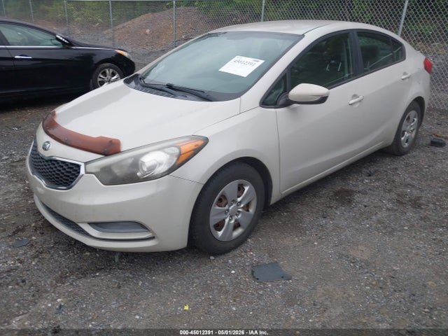 2015 Kia Forte Lx მანქანა იყიდება აუქციონზე, vin: KNAFK4A65F5334662, აუქციონის ნომერი: 45012391