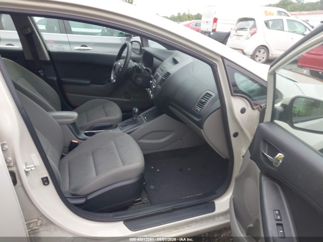 2015 Kia Forte Lx მანქანა იყიდება აუქციონზე, vin: KNAFK4A65F5334662, აუქციონის ნომერი: 45012391