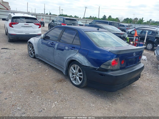 Aukcja sprzedaży 2001 Lexus Is 300, vin: JTHBD182810015449, numer aukcji: 45012447