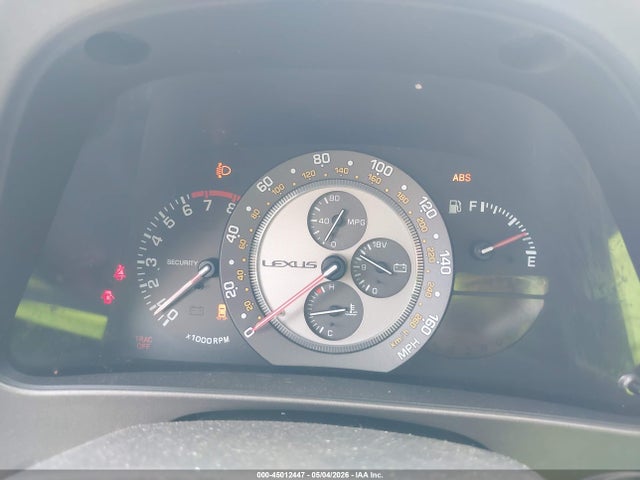 Aukcja sprzedaży 2001 Lexus Is 300, vin: JTHBD182810015449, numer aukcji: 45012447