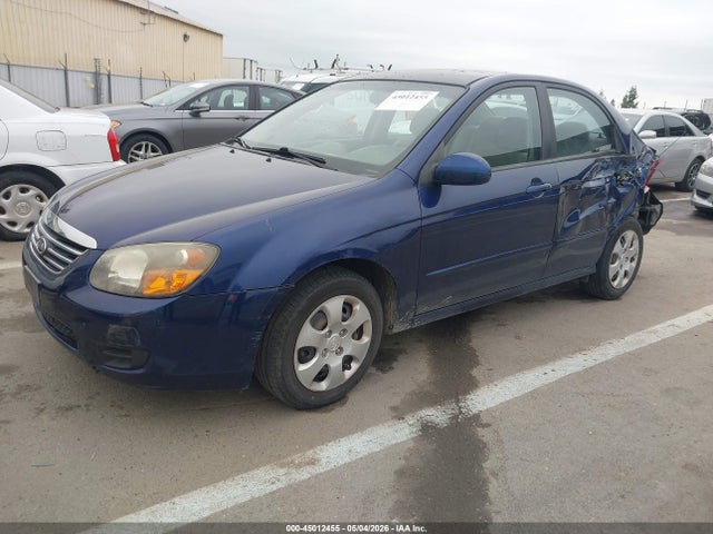 45012455 :رقم المزاد ، KNAFE222395636687 vin ، 2009 Kia Spectra Ex مزاد بيع