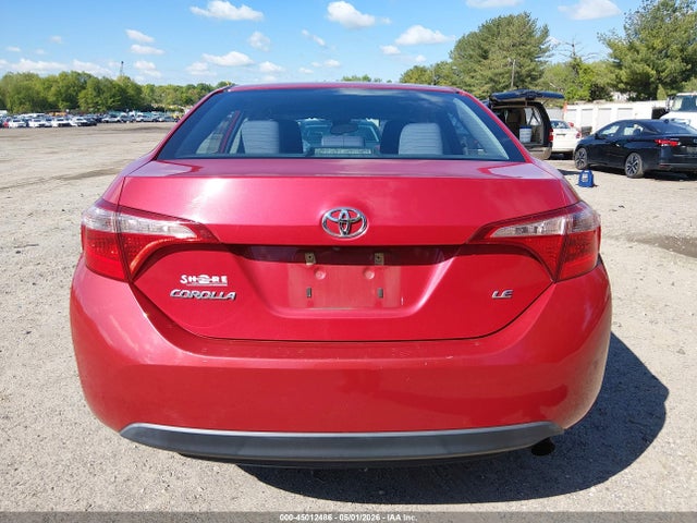 Aukcja sprzedaży 2017 Toyota Corolla Le, vin: 2T1BURHE7HC748179, numer aukcji: 45012486