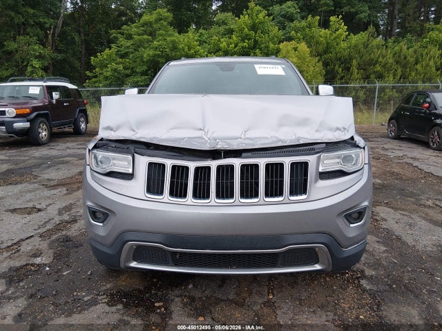 2016 Jeep Grand Cherokee Limited მანქანა იყიდება აუქციონზე, vin: 1C4RJEBG3GC320479, აუქციონის ნომერი: 45012495
