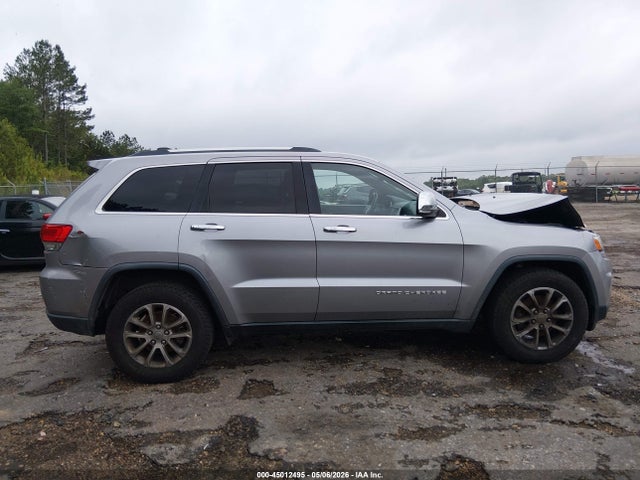 2016 Jeep Grand Cherokee Limited მანქანა იყიდება აუქციონზე, vin: 1C4RJEBG3GC320479, აუქციონის ნომერი: 45012495