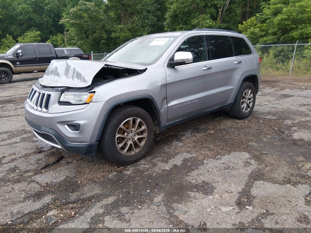 2016 Jeep Grand Cherokee Limited მანქანა იყიდება აუქციონზე, vin: 1C4RJEBG3GC320479, აუქციონის ნომერი: 45012495