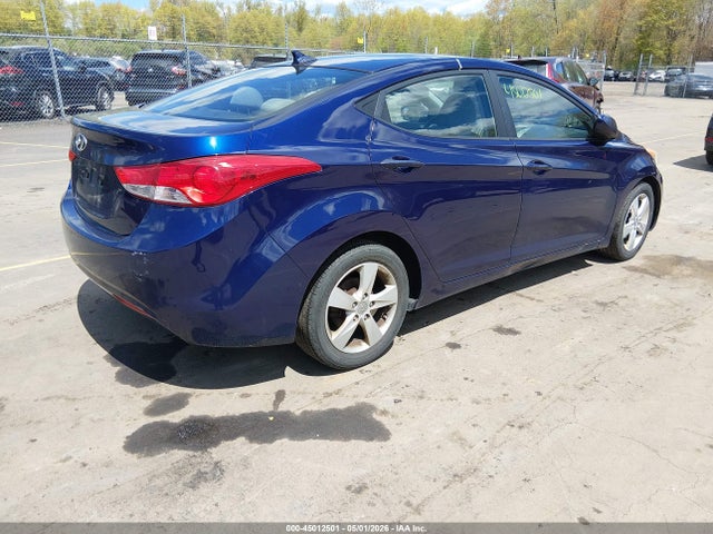 45012501 :رقم المزاد ، 5NPDH4AE4DH292496 vin ، 2013 Hyundai Elantra Gls مزاد بيع