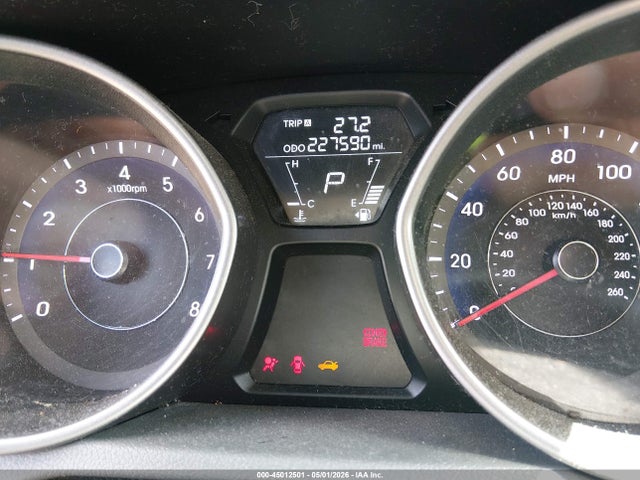 45012501 :رقم المزاد ، 5NPDH4AE4DH292496 vin ، 2013 Hyundai Elantra Gls مزاد بيع