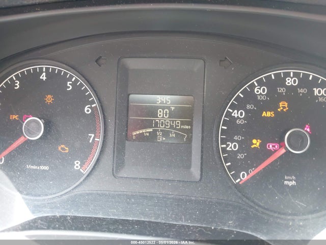 Продаж на аукціоні авто 2011 Volkswagen Jetta 2.5l Se, vin: 3VWBX7AJ1BM313687, номер лоту: 45012522