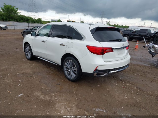 Продажа на аукционе авто 2017 Acura Mdx Technology Package, vin: 5J8YD4H56HL000224, номер лота: 45012534