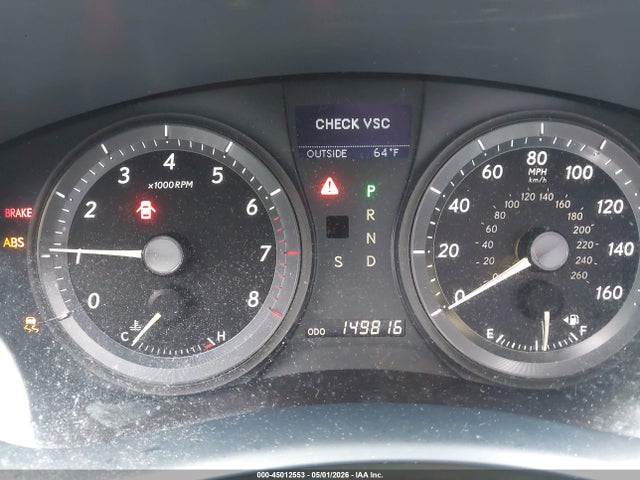 Aukcja sprzedaży 2008 Lexus Es 350, vin: JTHBJ46G782236595, numer aukcji: 45012553