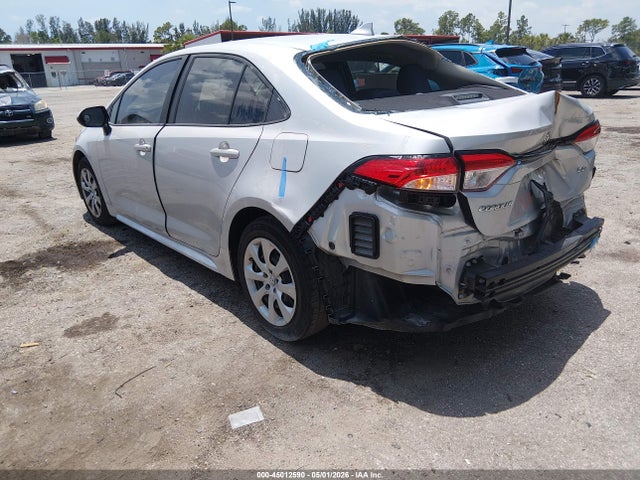 2022 Toyota Corolla Le მანქანა იყიდება აუქციონზე, vin: 5YFEPMAE6NP289840, აუქციონის ნომერი: 45012590