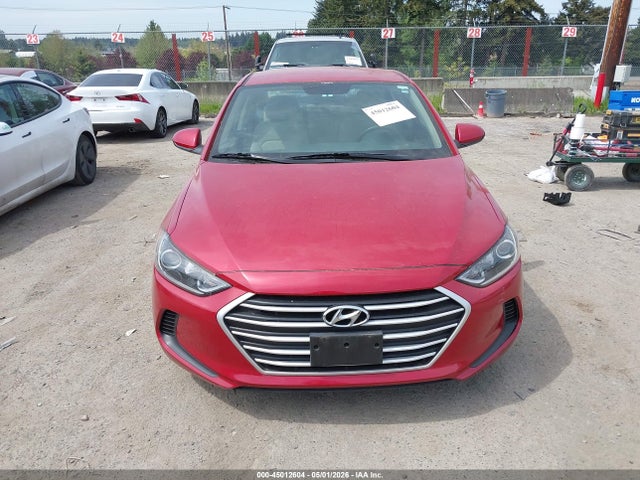 45012604 :رقم المزاد ، 5NPD84LF2JH391027 vin ، 2018 Hyundai Elantra Sel مزاد بيع