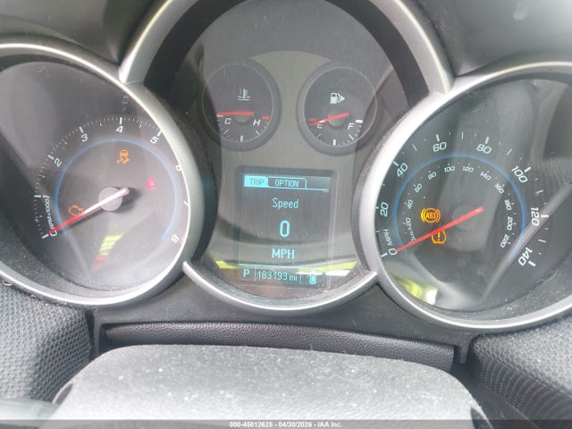 Продажа на аукционе авто 2015 Chevrolet Cruze 1lt Auto, vin: 1G1PC5SB8F7112524, номер лота: 45012625