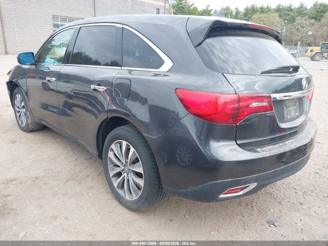 Продаж на аукціоні авто 2014 Acura Mdx Tech Pkg, vin: 5FRYD4H48EB039593, номер лоту: 45012669