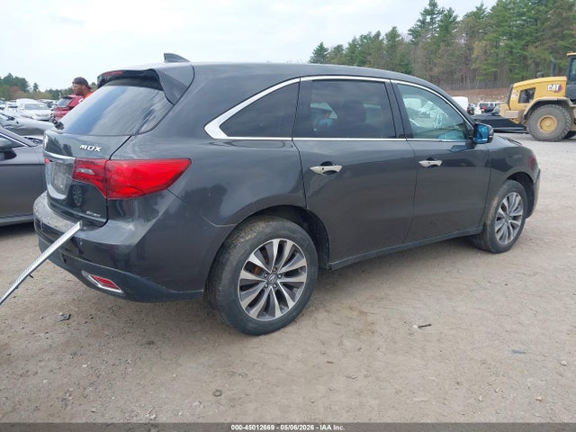 Продаж на аукціоні авто 2014 Acura Mdx Tech Pkg, vin: 5FRYD4H48EB039593, номер лоту: 45012669