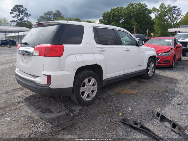 Aukcja sprzedaży 2016 Gmc Terrain Sle-1, vin: 2GKALMEK5G6335760, numer aukcji: 45012670