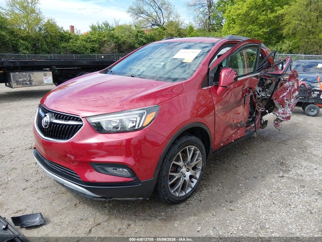 45012705 :رقم المزاد ، KL4CJ1SB9HB122476 vin ، 2017 Buick Encore Sport Touring مزاد بيع