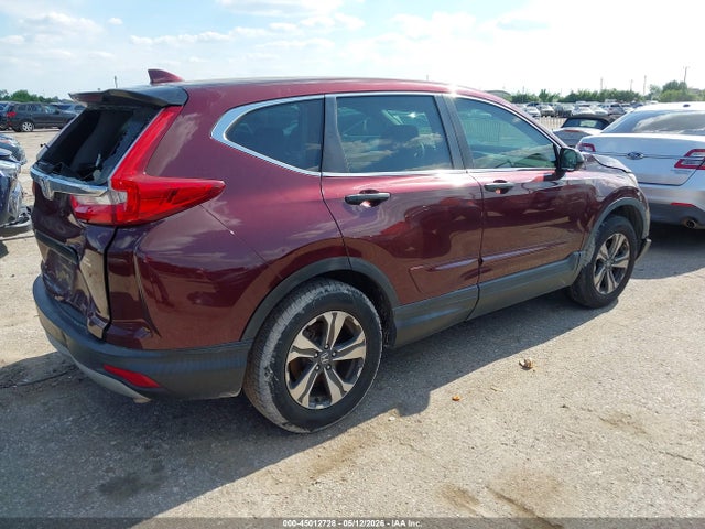 2018 Honda Cr-v Lx მანქანა იყიდება აუქციონზე, vin: 2HKRW5H33JH420423, აუქციონის ნომერი: 45012728
