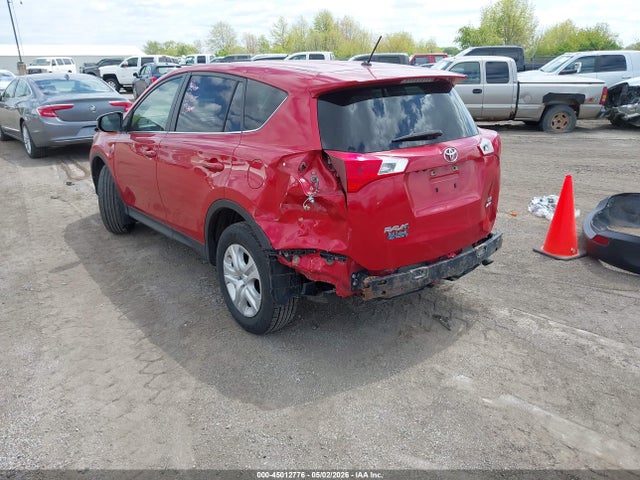 45012776 :رقم المزاد ، JTMBFREVXFJ042890 vin ، 2015 Toyota Rav4 Le مزاد بيع