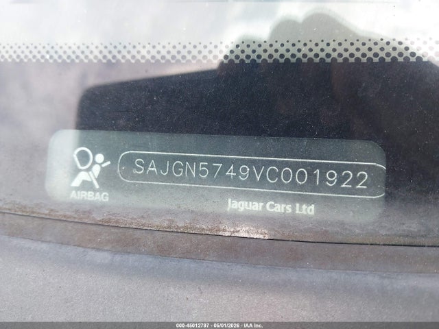 Продаж на аукціоні авто 1997 Jaguar Xk8 4.0, vin: SAJGN5749VC001922, номер лоту: 45012797