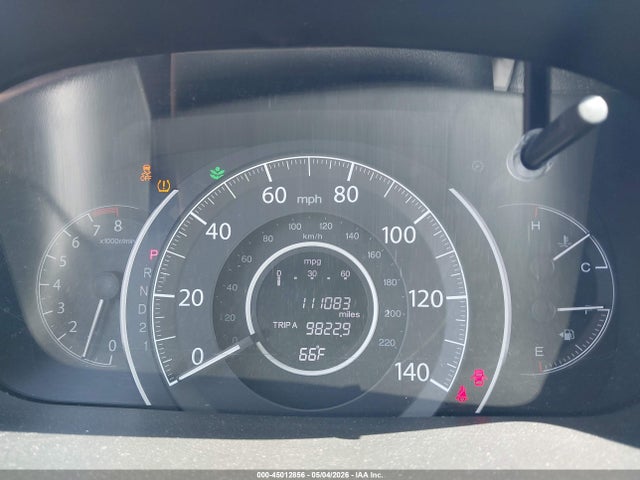 45012856 :رقم المزاد ، 5J6RM4H76EL078707 vin ، 2014 Honda Cr-v Ex-l مزاد بيع