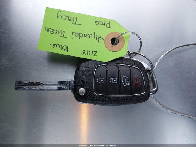 Продаж на аукціоні авто 2018 Hyundai Tucson Sel, vin: KM8J33A47JU663389, номер лоту: 45012918