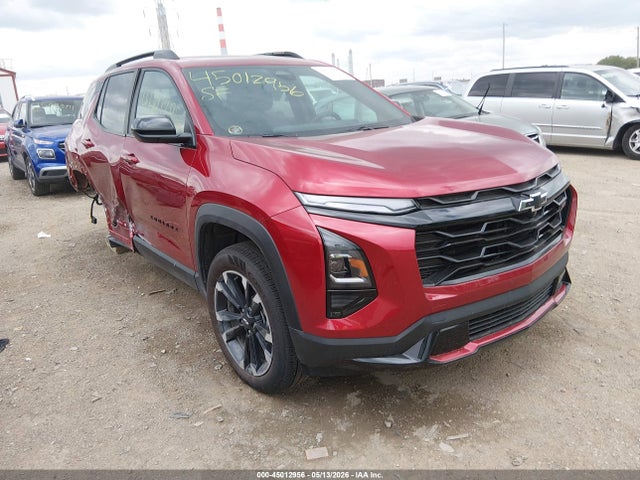 2026 Chevrolet Equinox Fwd Rs მანქანა იყიდება აუქციონზე, vin: 3GNAXLEG9TL289868, აუქციონის ნომერი: 45012956