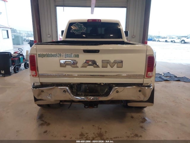 45012998 :رقم المزاد ، 3C63RRNL2GG113908 vin ، 2016 Ram 3500 Longhorn Limited مزاد بيع