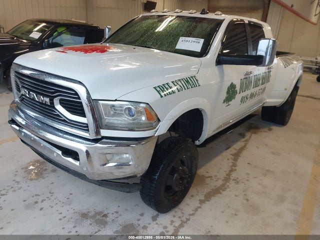 45012998 :رقم المزاد ، 3C63RRNL2GG113908 vin ، 2016 Ram 3500 Longhorn Limited مزاد بيع