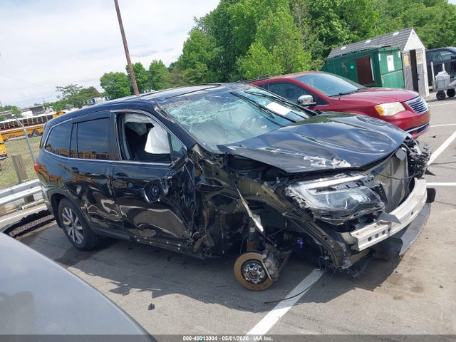 2021 Honda Pilot Awd Ex-l მანქანა იყიდება აუქციონზე, vin: 5FNYF6H55MB043700, აუქციონის ნომერი: 45013004