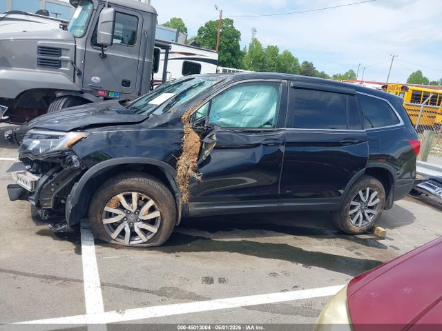 2021 Honda Pilot Awd Ex-l მანქანა იყიდება აუქციონზე, vin: 5FNYF6H55MB043700, აუქციონის ნომერი: 45013004